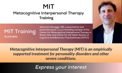 MIT is a structured and manualised set of procedures for working with people with personality disorders.